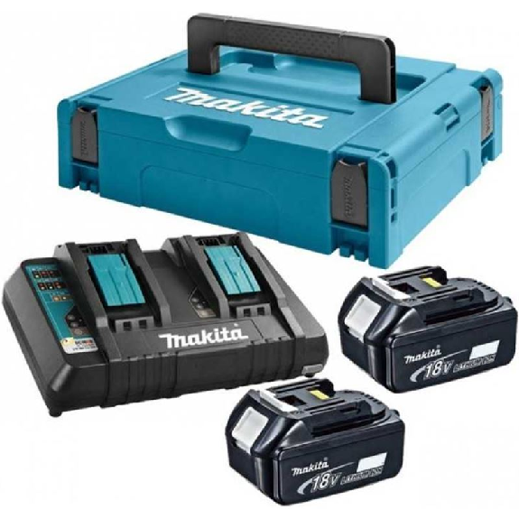 6.0 AH BL1860BX2 + Double DC18rd Charger Battery Kit-Beschreibung lesen
