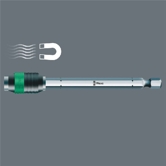 Wera 889/4/1 Rapidaptor Universalhalter, 1/4&quot; x 75 mm-Beschreibung lesen