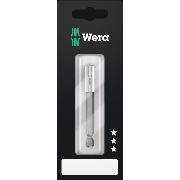 Wera 899/4/1 S Universalhalter mit starkem Sprengring, 1/4&quot; x 75 mm-Beschreibung lesen