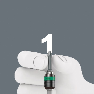 416 R Quergriff-Bits-Handhalter mit Rapidaptor Schnellwechselfutter, 1/4" x 45 mm-Beschreibung lesen