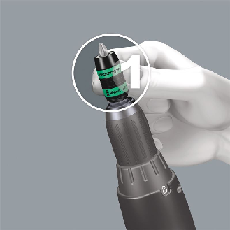 Wera 887/4 RR SB Rapidaptor Universalhalter mit Ringmagnet, 1/4&quot; x 57-Beschreibung lesen