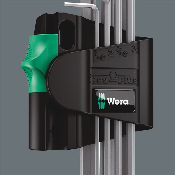 950/7 Hex-Plus Magnet 1 Magnet Winkelschlüsselsatz, metrisch, gestellverchromt, 7-teilig-Beschreibung lesen