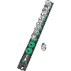 Juego de vasos de llave Zyklop 3/8 Socket Rail B Imperial 1 -