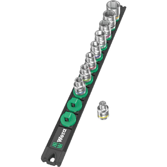 Juego de vasos de llave Zyklop 3/8 Socket Rail B Imperial 1 --Leer más