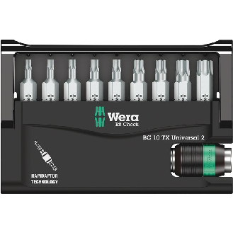 Estuches de puntas Bit-Check 10 TORX Universal 2 --Leer más