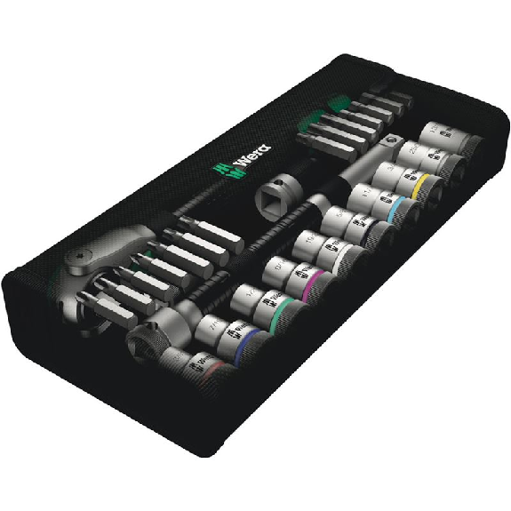 8100 SC 9 Zyklop Speed-Knarrensatz, 1/2"-Antrieb, zöllig, 28-teilig-Beschreibung lesen
