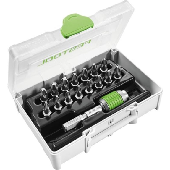 Festool Bit-Sortiment SYS3 XXS CE-PZ BHS 60-Beschreibung lesen