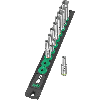 Juego de vasos de llave Zyklop 1/4 Socket Rail A Deep 1 -