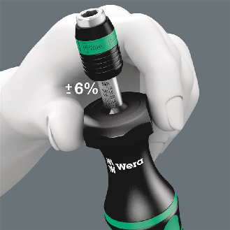 Wera 7445/46/47 Kraftform Drehmomentschraubendreher-Satz 2,5-55,0 in.lbs.-Beschreibung lesen