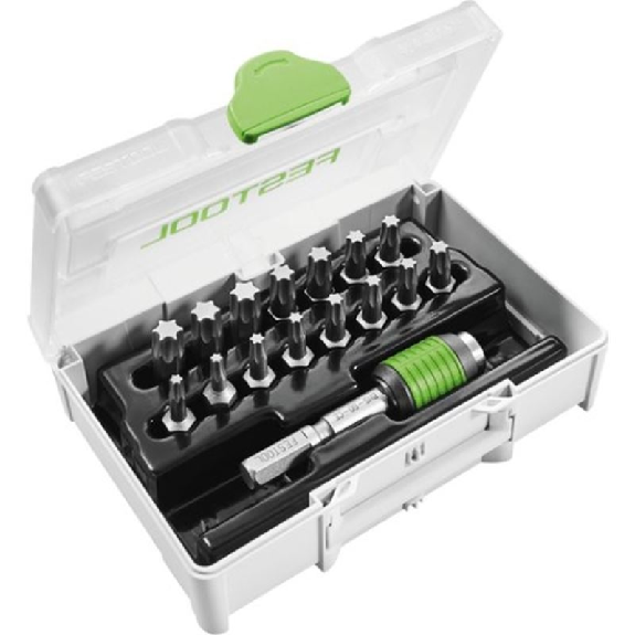 Festool Bit-Sortiment SYS3 XXS CE-TX BHS 60-Beschreibung lesen