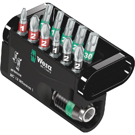 Estuches de puntas Bit-Check 12 BiTorsion 1 SB --Leer más