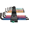 950/9 Hex-Plus Multicolour 1 Winkelschlüsselsatz, metrisch, BlackLaser, 9-teilig