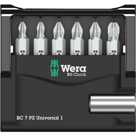 Estuches de puntas Bit-Check 7 PZ Universal 1 --Leer más