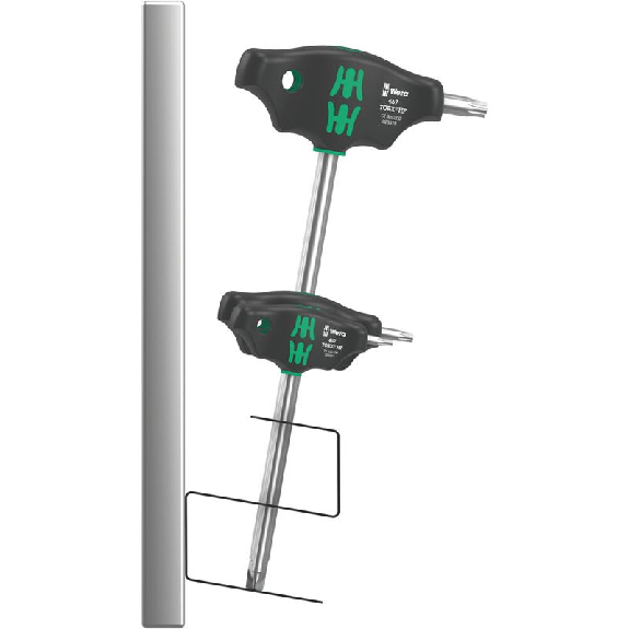 Juego de destornill. de mango T función de ret. 467/7 TORX HF Set 2 --Leer más