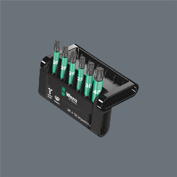 Estuches de puntas Bit-Check 6 TORX Impaktor 1 --Leer más