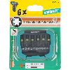 1 caja de puntas Impact, 7 piezas, Torx