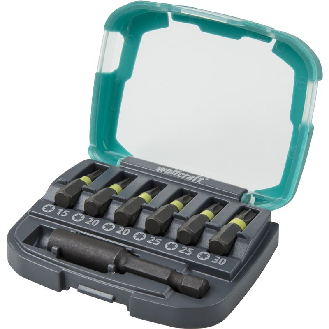 1 caja de puntas Impact, 7 piezas, Torx-Leer más