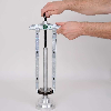 1-V-150-P  Juego 2 extensiones para patas extractores de rodamientos 20-1/20-10 (Largo 150mm)