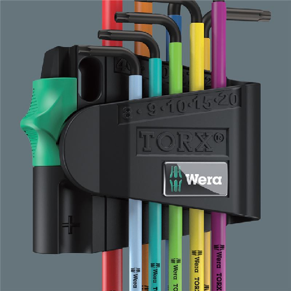 Juego de llaves acodadas BlackLaser 967/9 TORX BO Multicolour 1 - 05024335001 --Leer más
