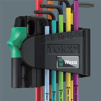Juego de llaves acodadas BlackLaser 967/9 TORX BO Multicolour 1 - 05024335001 --Leer más