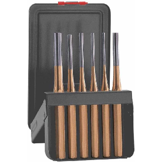 Juego de 6 botadores cilíndricos de 150 mm serie dorada  Percusión-Leer más