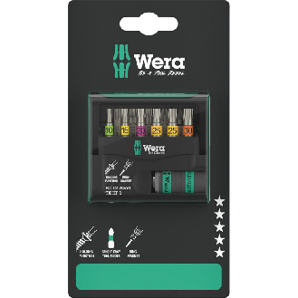 Juego de puntas con porta-puntas Bit-Check 12 Wood TORX HF 1 SB --Leer más