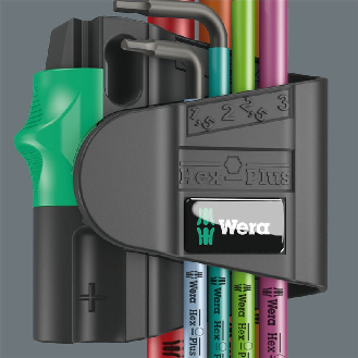 950/7 Hex-Plus Multicolour Magnet 1 Winkelschlüsselsatz, metrisch, BlackLaser, 7-teilig-Beschreibung lesen