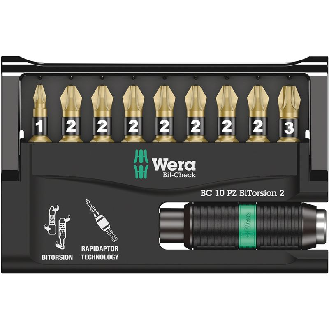 Estuches de puntas Bit-Check 10 PZ BiTorsion 2 --Leer más