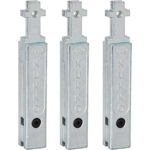 2-V-150-S - Juego de 3 extensiones para patas de extractores de rodamientos 30-2/30-20 (150mm)-Leer más