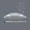 Juego de llaves acodadas s cromado mate 950/9 Hex-Plus 2 -