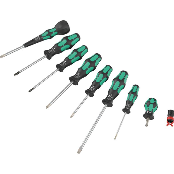 Juego de destornilladores 9528 Kraftform Ball-Grip Set 2 --Leer más