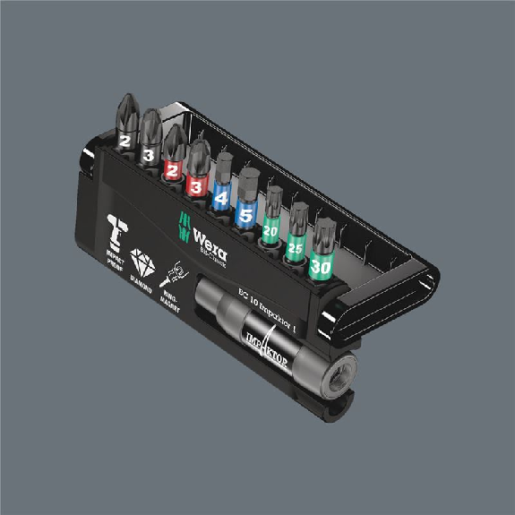 Estuches de puntas Bit-Check 10 Impaktor 1 SB --Leer más