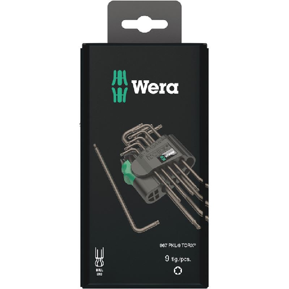 Juego de llaves acodadas BlackLaser 967/9 TORX 1 - 05073598001 --Leer más
