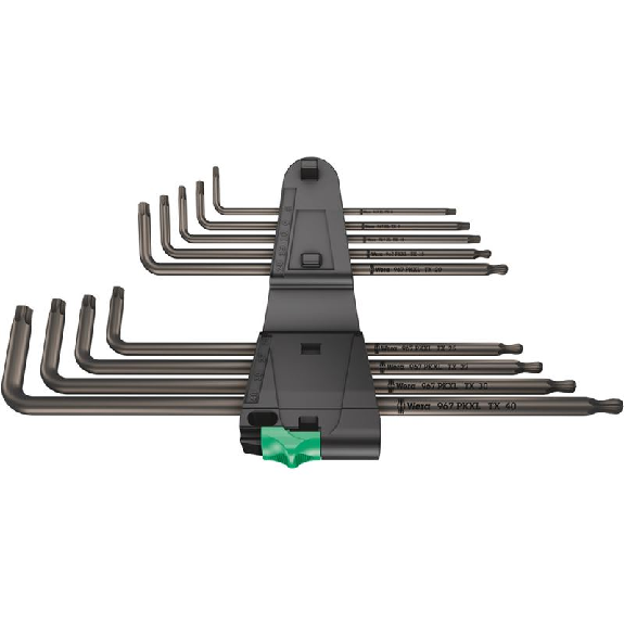 Juego de llaves acodadas TORX versión larga 967/9 TORX XL 1 --Leer más