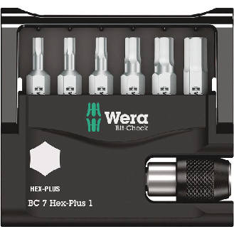 Estuches de puntas Bit-Check 7 Hex-Plus 1 --Leer más