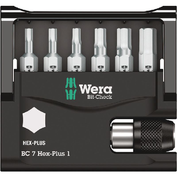 Estuches de puntas Bit-Check 7 Hex-Plus 1 --Leer más