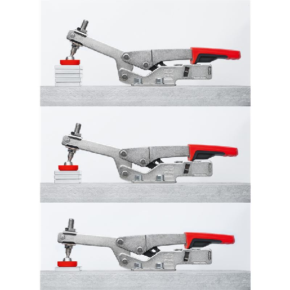 Bessey Waagrechtspanner mit offenem Arm und waagrechter Grundplatte STC-HH-Beschreibung lesen