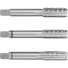 246916 - Juego de 3 machos para roscar a mano BSW DIN 352 HSS rectificados con rosca 9/16
