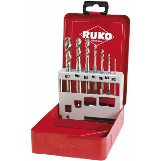 Juego machos máquina M DIN 371 / 376 HSS rectificados tipo C-Leer más