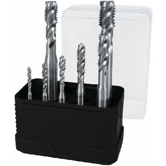 Juego de 7 machos máquina M DIN 371/376 tipo C 35o HSS rectificados-Leer más