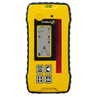 Stabila Empfnger REC 300 Digital, Receiver fr Rotationslaser mit roten Laserstrahlen, Referenzabweichung in mm-Beschreibung lesen