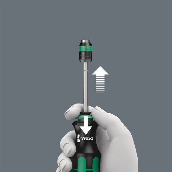 Wera 817 R Bits-Handhalter mit Rapidaptor Schnellwechselfutter, 1/4" x Wera 817 R Bits-Handhalter mit Rapidaptor Schnellwechselfutter, 1/4" x-Beschreibung lesen