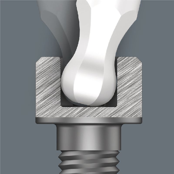 Destornillador hexagonal con bola 2052  1/8 x 60 mm --Leer más