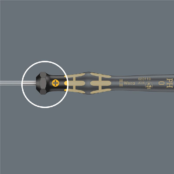 Elektronik- Schbendreher ESD PH1x80mm-Beschreibung lesen