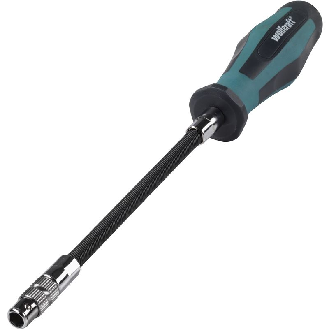 1 atornillador manual con vástago flexible y portapuntas de 289 mm-Leer más