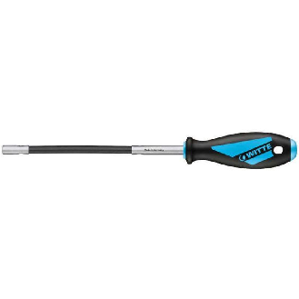 53086 - Destornillador de vaso hexagonal con varilla flexible MAXX (1/4x200)-Leer más
