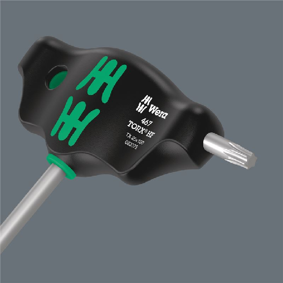 Destornillador de mango T función de ret. 467 TORX HF 25 x 100 mm --Leer más