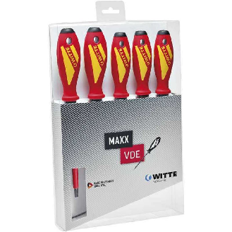653741 -  Juego de 5 destornilladores MAXX VDE (PL/PH)-Leer más