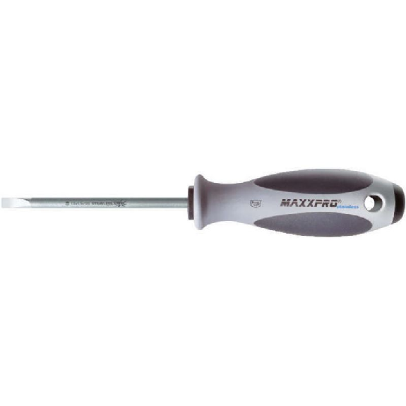 73024 - Destornillador de punta plana MAXXPRO Inoxidable (5,5x125)-Leer más