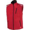 Herren Weste 24, rot/schwarz Gr.3XL Herren Weste 24, rot/schwarz Gr.3XL